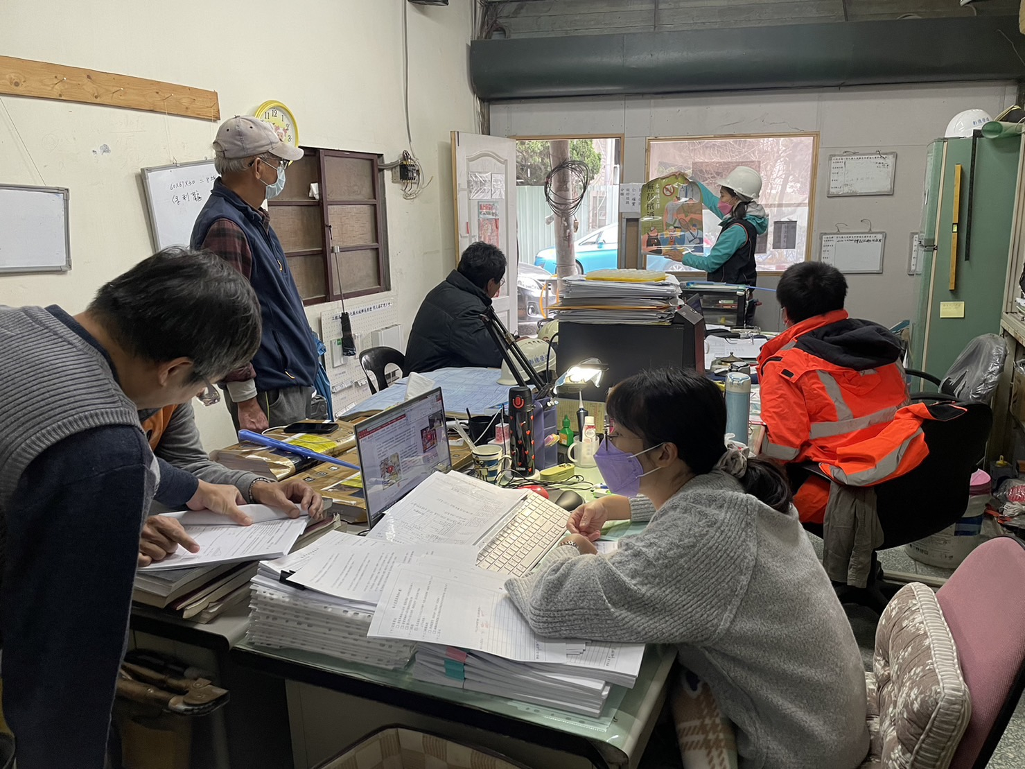 112年2月14日大城鄉衛生所建地口腔癌宣導照片1