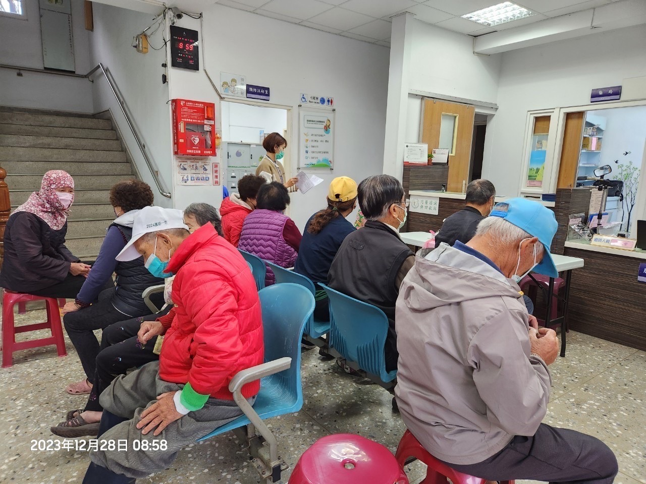 112年12月25日13價肺炎鏈球菌開打照片3
