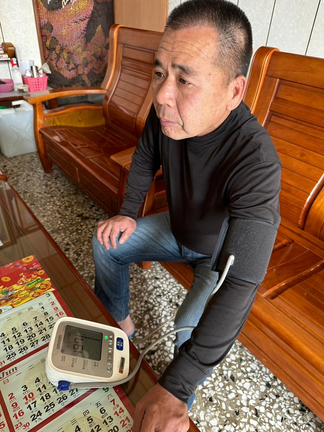 1/21拜訪頂庄村長 相本