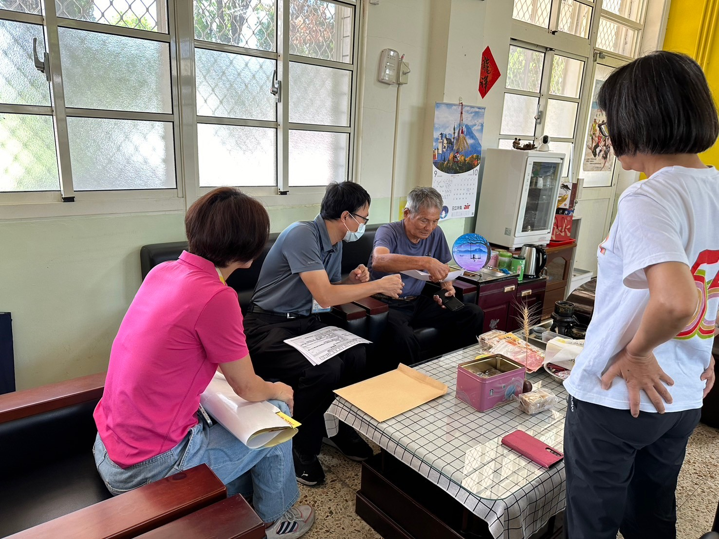 1130920拜訪村長活動照片1