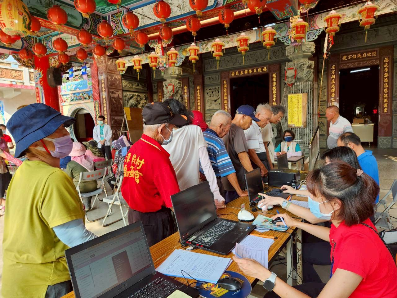 1141009潭墘福安宮流感設站 相本