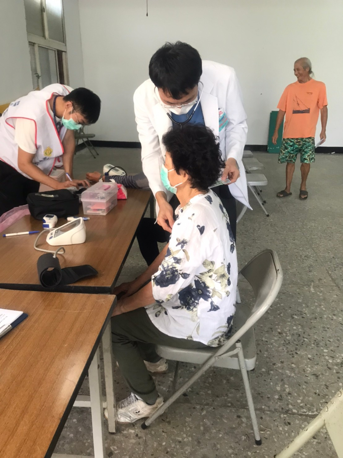 1091019公館村流感設站照片1