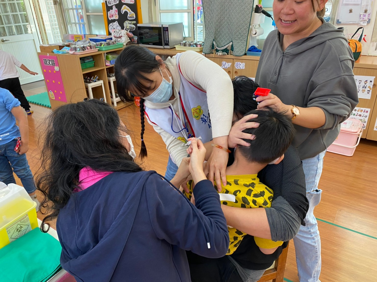 109西港附幼流感注射照片3