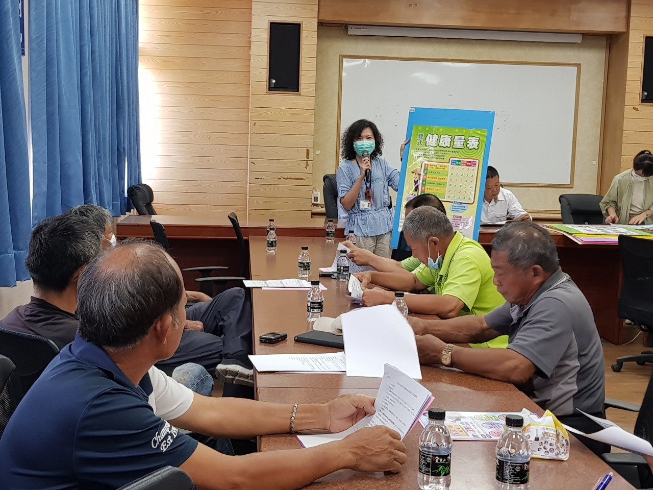 村長及村幹事失智及自殺防治宣導照片1